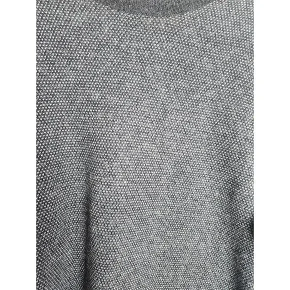 Rails Rune Crew neck sweater Mens L Charcoal Ice wool blend Careerwear classic - Picture 2 of 9